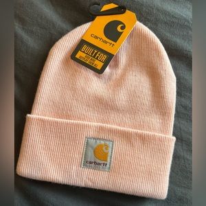 Carhartt Toddler Acrylic Watch Cold Weather Beanie Hat - Rose Quartz (NWT)